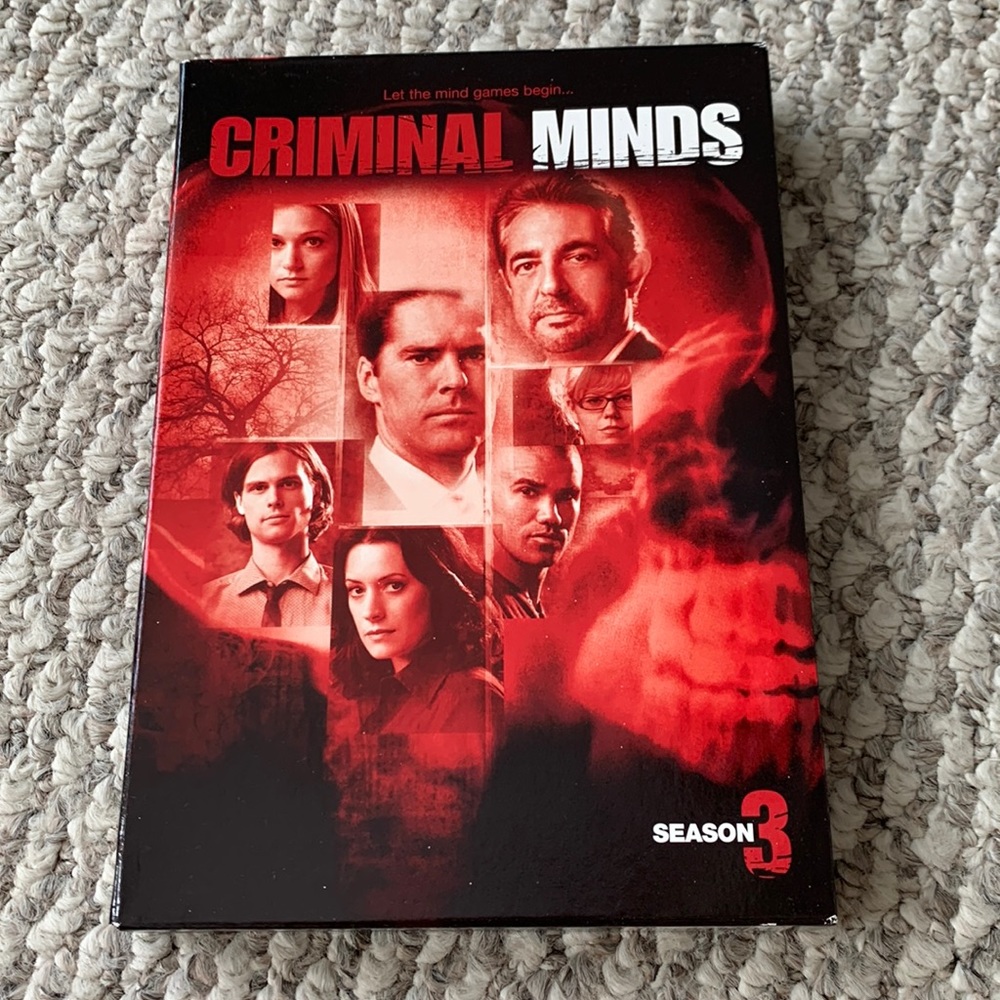 Criminal Minds season 3 dvds